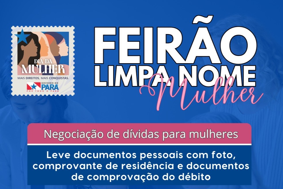 Feirão Limpa Nome Mulher