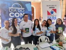 Procon Pará na praça da República